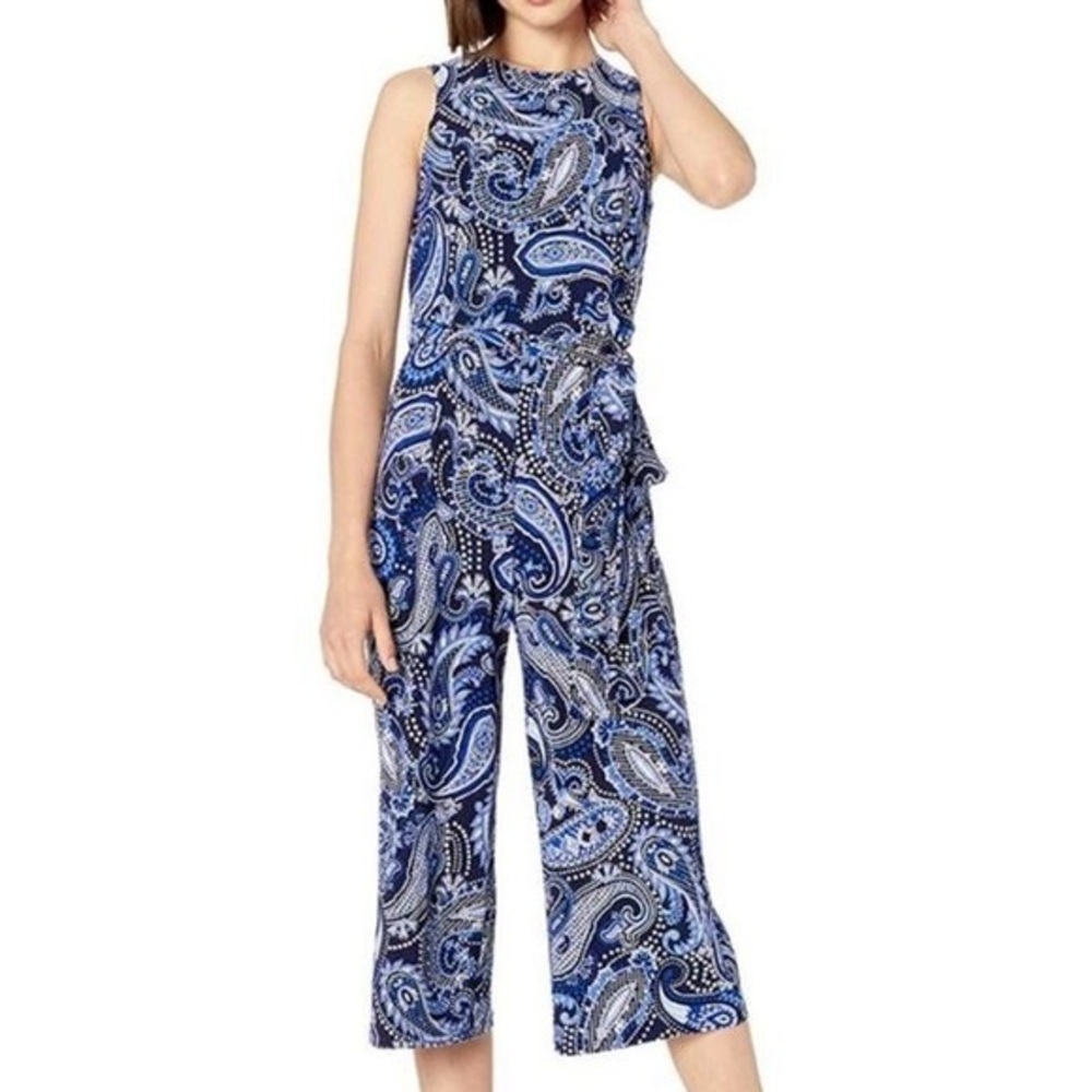 Tommy Hilfiger Paisley Print Jumpsuit